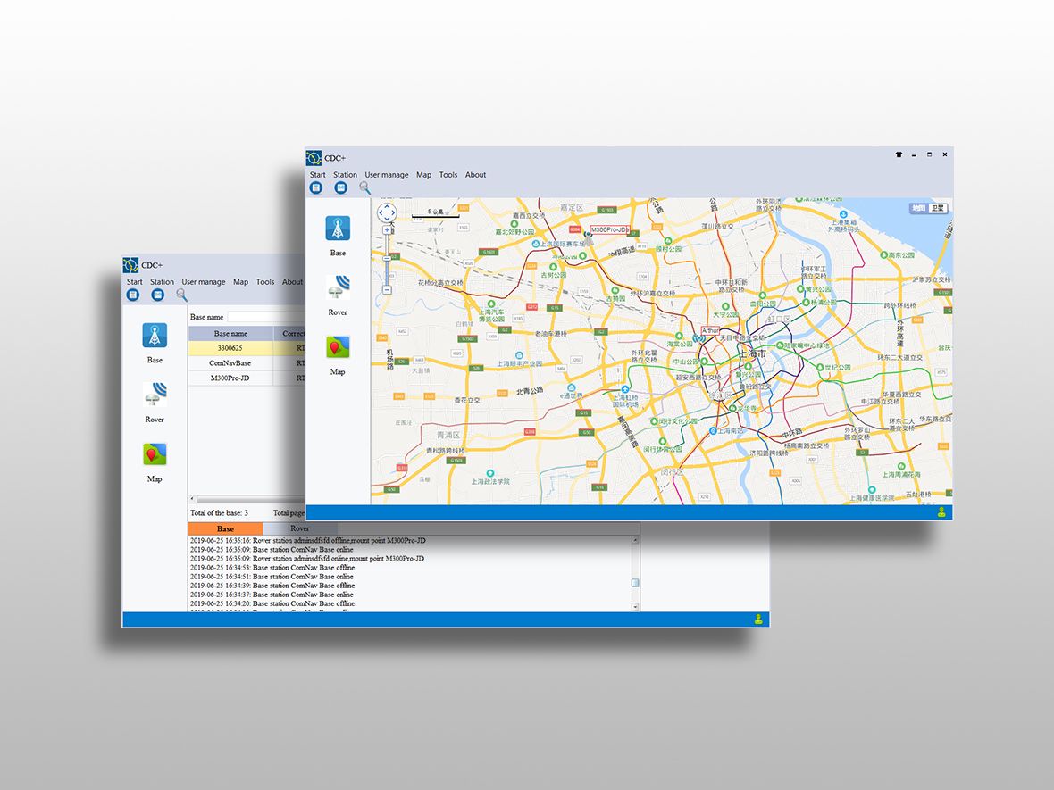 Logiciel de gestion, d'interface et de conception Ntrip Caster - Mode de déploiement en ligne 6CDC_0