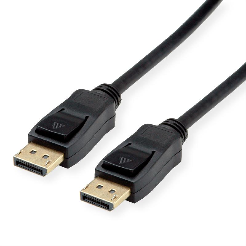 VALUE Câble DisplayPort v1.4, DP M - DP M, noir, 1 m_0