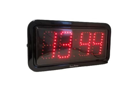 Horloge numérique à LED rouge, étanche à la poussière et à l'humidité IP66 - Huchez - RA10 L_0