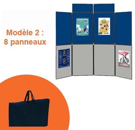 Panneau d'affichage transportable 8 vues_0