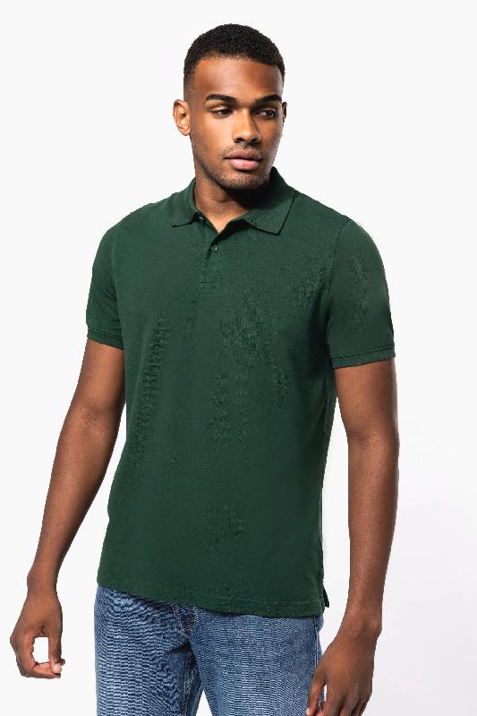 Polo piqué Bio180 homme - Réf: K2025 - 100% coton peigné biologique - Marque: Kariban_0