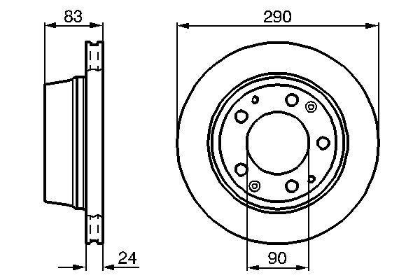 DISQUE DE FREIN BOSCH 0986478310_0