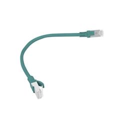 Lanberg patch cord cat.6 utp 0.25m vert - PCU6-10CC-0025-G_0