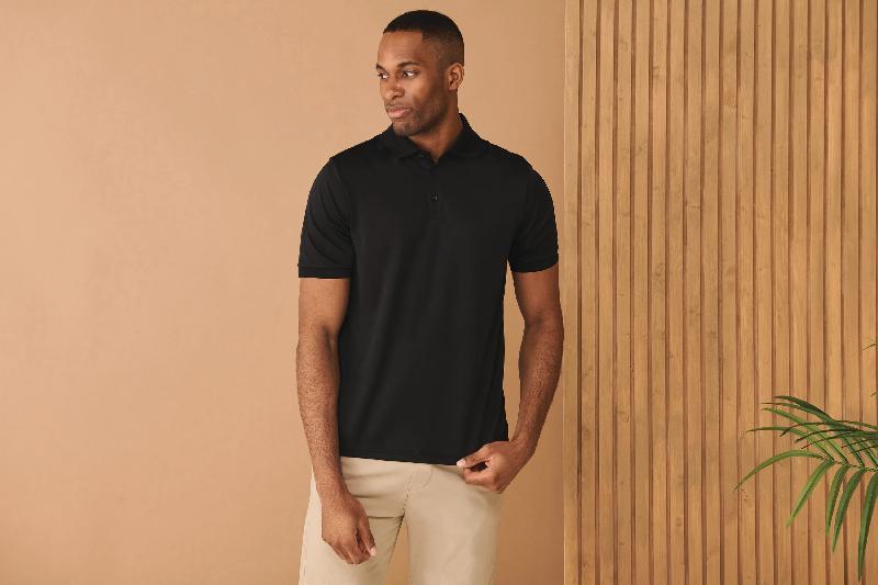 Polo homme polyester recyclé -  Réf: H465_0