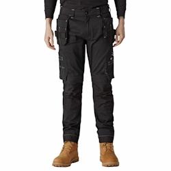Dickies - Pantalon de travail noir holster UNIVERSAL FLEX Noir Taille 44 - 44 noir 5053823440657_0