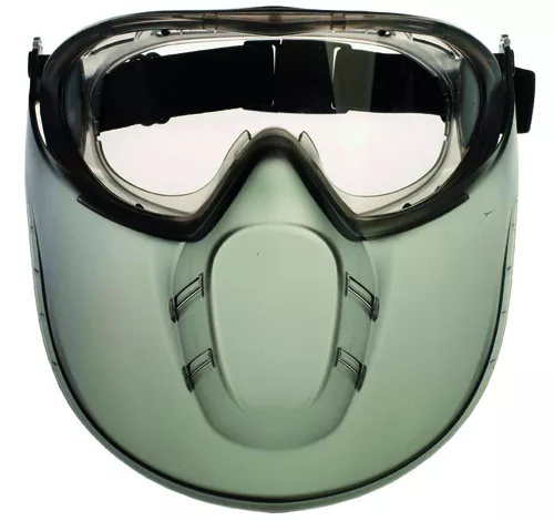 Lunettes masque Visor, Ecran polycarb.Incolore antibuée N + pare visage - Référence : MO60650_0