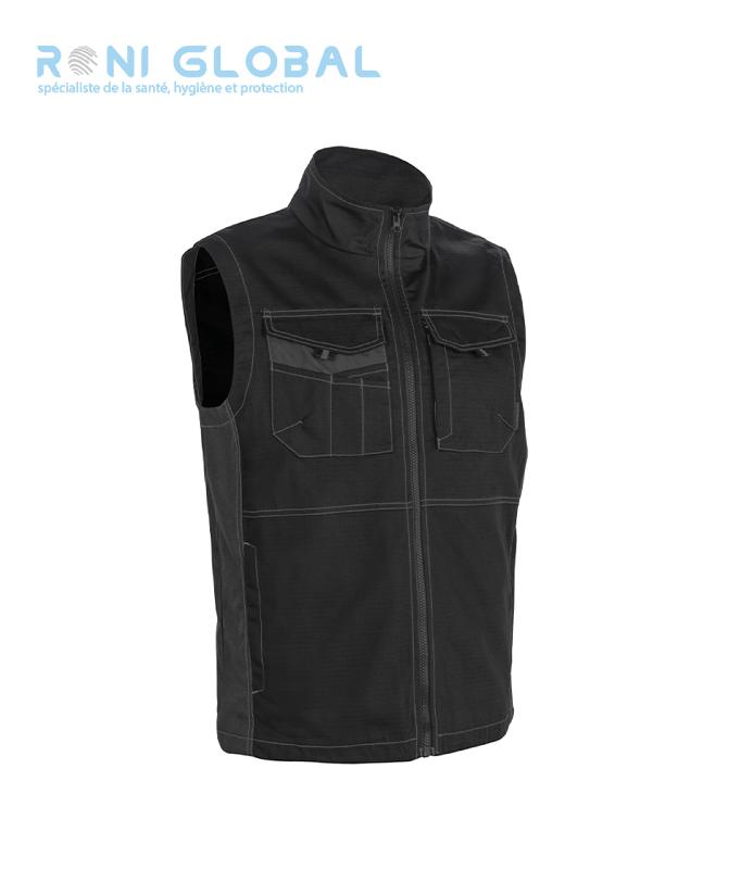 GILET DE TRAVAIL EN COTON ET POLYESTER DOUBLÉ MESH 6 POCHES - OROSI COVERGUARD_0