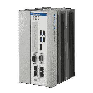 PC Fanless industriel Intel Core i3-4010U, 8GB, 4 X Ethernet, 3 X COM, iDoor, PCIe  - UNO-1483G-434AE_0