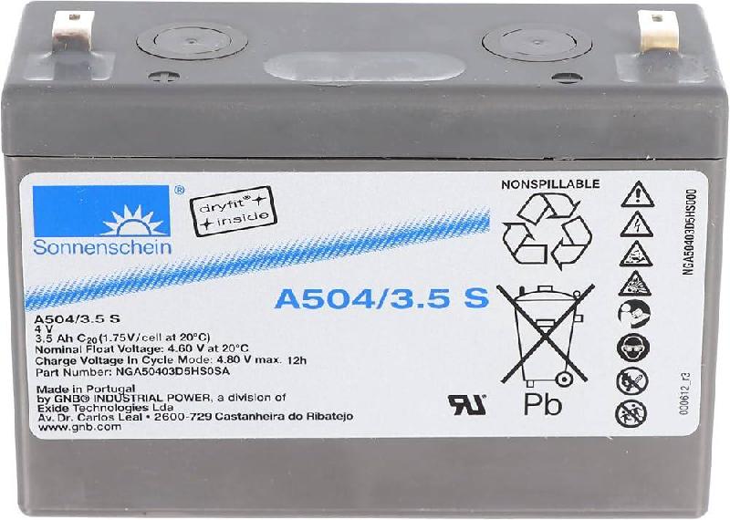 Batterie Gel dryfit A504/3,5 S 4 V 3,5Ah Sonnenschein_0