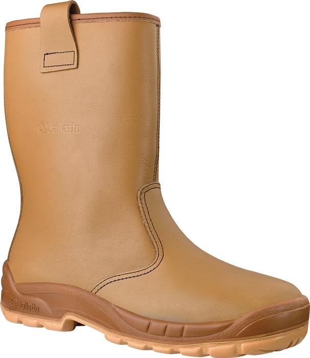 Botte d'hiver sans fermeture Jalartic SAS taille 40 beige S3 SRC EN ISO 20345 cuir AP-23 U.POWER_0