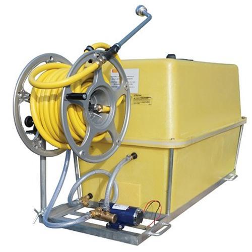 Ensemble cuve d'arrosage PFV silencieux 400 litres sur support en acier galvanisé - CEMO - 9778_0