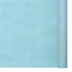 Thouy Chemin de table Romance bleu pastel en rouleau 0,30 x 10 m - 3661652014684_0