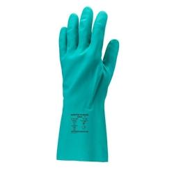 Coverguard - Gants de protection chimique vert en nitrile plus 5500 épaisseur 0.46 EUROCHEM N5530 (Pack de 10) Vert Taille 11 - 3435241055316_0