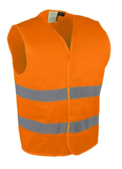 Gilet haute visibilité Orange - Tailles : XL_0
