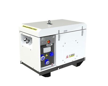 Groupe électrogène monophasé diesel 570 cm³ P9000 DE avec AVR + DPP + Prise CONN - 6,53 kVA - PRAMAC - PF672SYAZ06_0