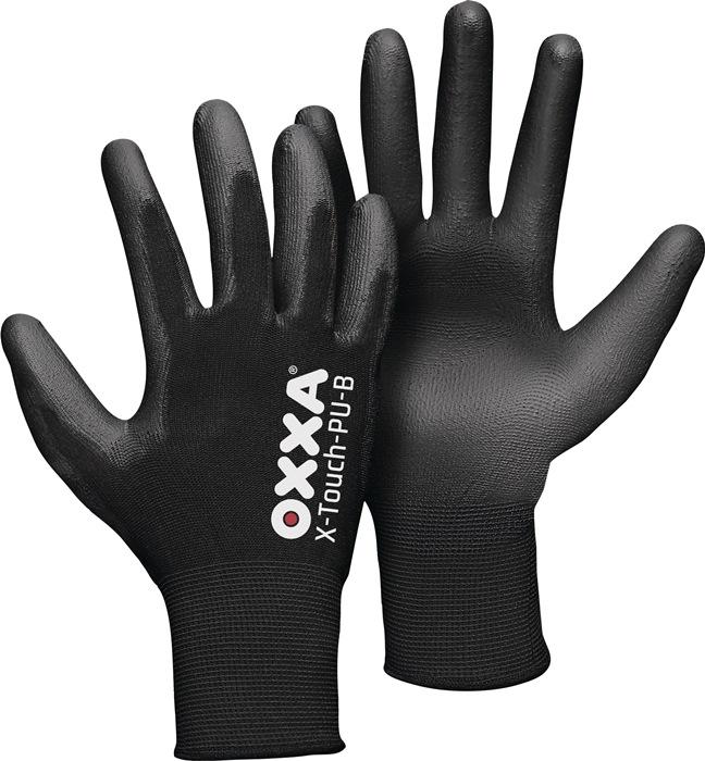 Gant X-TOUCH-PU-B taille 10 noir EN 388 catégorie EPI II support nylon 3 paires OXXA_0