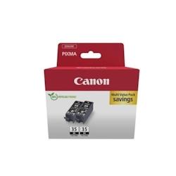 Pack de 2 cartouches d'encre noir - CANON - PGI-35 - Pour PIXMA iP100/iP110/TR150 Canon - 3666749606100_0