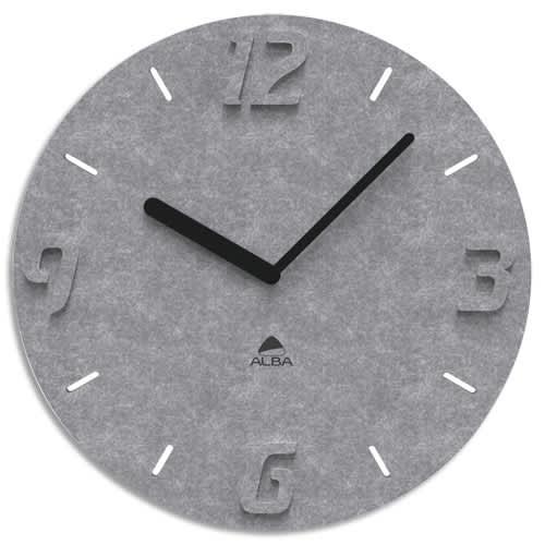 Alb horloge d30 cm pet gris horpet g_0