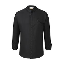 KARLOWSKY Veste de cuisine homme, manches longues, noir 52 - 52 noir 4040857032287_0