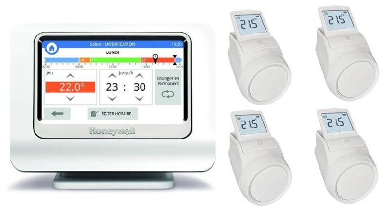 Evohome - thermostat d'ambiance programmable a ecran tactile sans fil - evohome seul_0