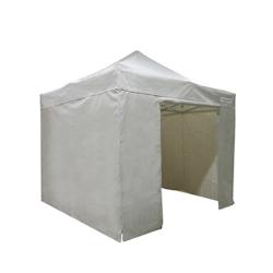 FRANCE BARNUMS Tente pliante PRO 3x3m pack côtés - 4 murs - ALU 45mm/polyester 380g Norme M2 - blanc - FRANCE-BARNUMS - blanc métal 1320_0