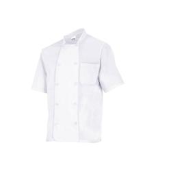 Veste de cuisine manches courtes VELILLA blanc T.64 Velilla - 64 blanc polyester 8435011447933_0