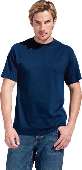 T-shirt Men´s Premium taille XL bleu marine 100 % coton PROMODORO_0