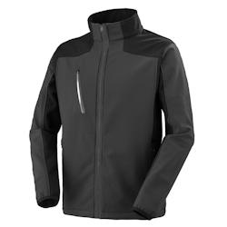 Cepovett - Softshell manches longues CAUCASE Gris / Noir Taille XL - XL gris 3603624430184_0