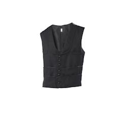 Molinel-gilet limonadier service noir t4 - service - 52/54 noir polyester 3115990009456_0