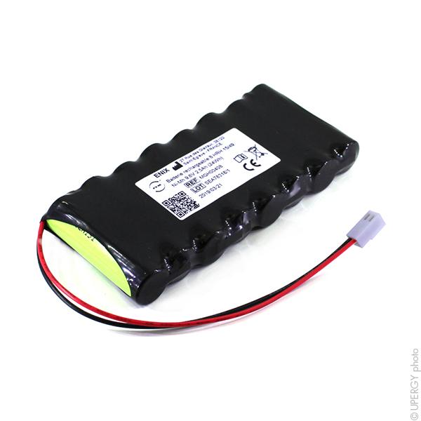 Batterie médicale cefar myo 9.6v 2500mah molex_0