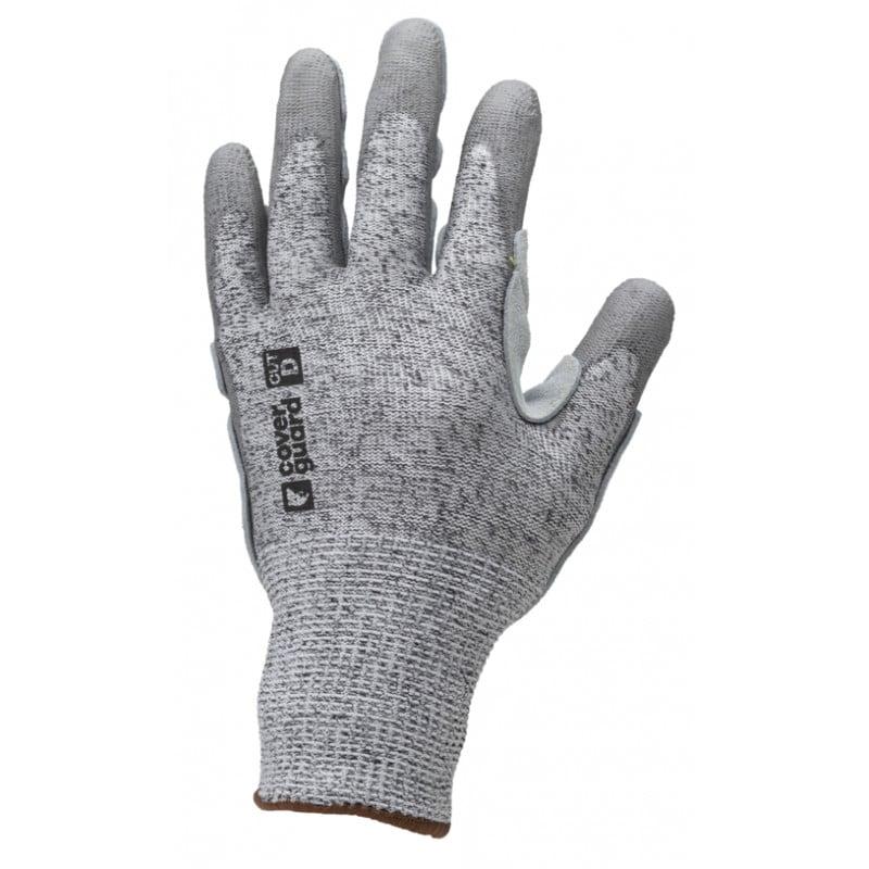 Gants eurocut strong p110 cut d. Chaleur 2. J13 enduit pu gris, patch cuir paume - COVERGUARD | 1chsp00_0