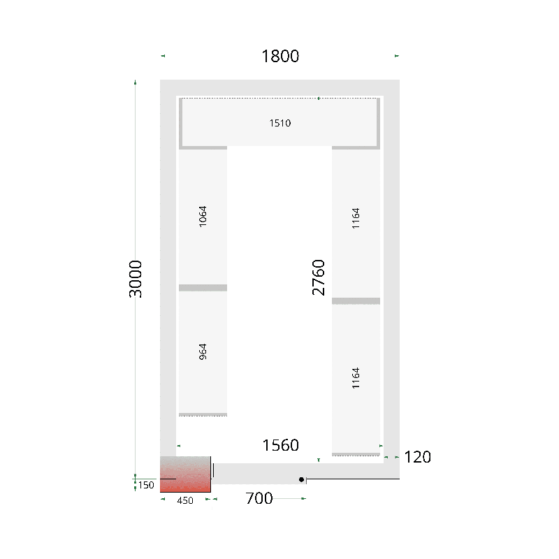 Panneaux de chambre froide 120 mm_0