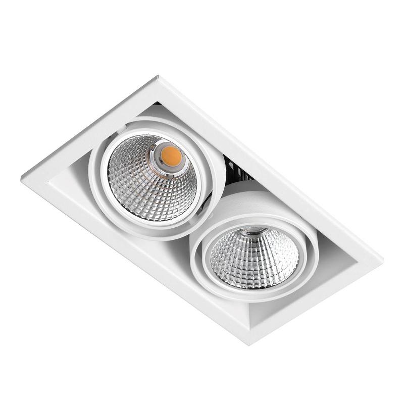 SPOT ENCASTRABLE LED ZIPAR DUO RECESSED 60W 3 000K Comparer Les Prix De ...