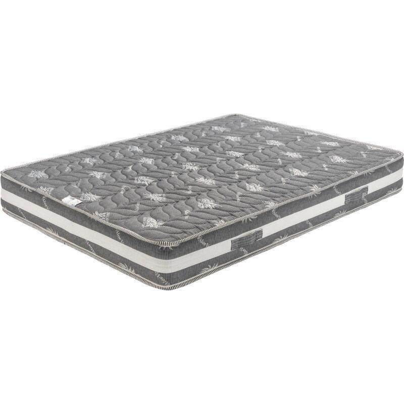 Matelas 120x190 x 23 cm + Oreiller Mémoire + Protège Matelas Offerts avec  Latex Naturel densité 80 Kg/m3 - Tissu 100% Coton - Compatible Sommiers  Articulés - Soutien Ferme