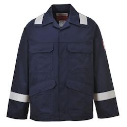 Portwest - Veste de travail BIZFLAME PLUS Bleu Marine Taille XL - XL bleu textile 5036108258253_0