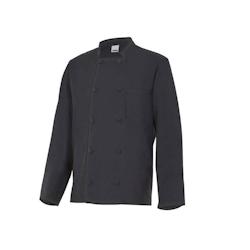 Veste de cuisine manches longues avec ouvertures aux poignets VELILLA noir T.52 Velilla - 52 noir polyester 8435011478623_0