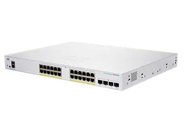 Cisco CBS250-24P-4G-EU commutateur réseau Géré L2/L3 Gigabit Ethernet (10/100/1000) Argent_0