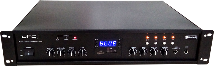 Amplificateur preampli 4 zones am90-bt tuner usb sd bluetooth 90 watts_0