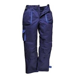 Portwest - Pantalon de travail contrasté et matelassé TEXO Bleu Marine Taille L - L bleu 5036108193349_0