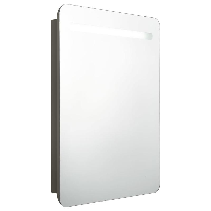 ARMOIRE DE SALLE DE BAIN À MIROIR LED 60 X 11 X 80 CM ANTHRACITE 02_0006579_0