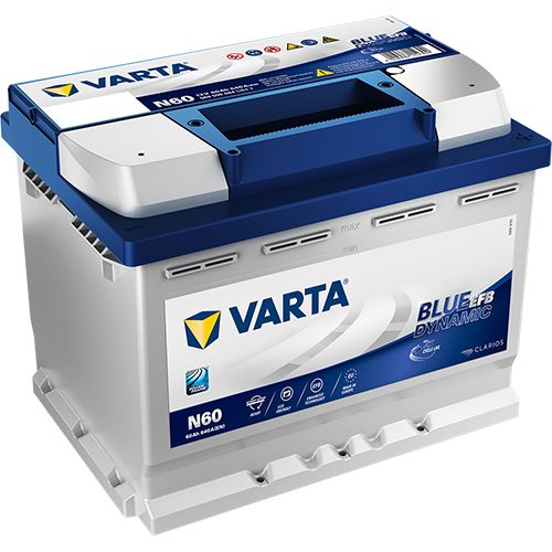 Blue dynamic efb - batterie de démarrage - varta - capacité: 60 ah à 60 ah_0