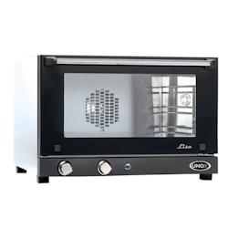 Four à convection Unox LineMicro 34,2 x 24,2 cm en Inox - noir XF003_0