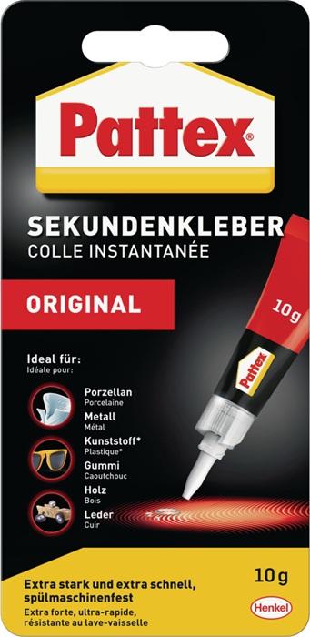 Colle instantanée liquide Classic 10 g incolore tube PATTEX_0