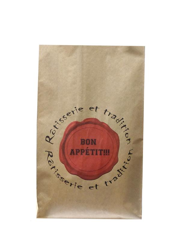 500 sacs papier ingraissables pour poulet cuit - SPOULTKFTBR-EV01/PP1_0