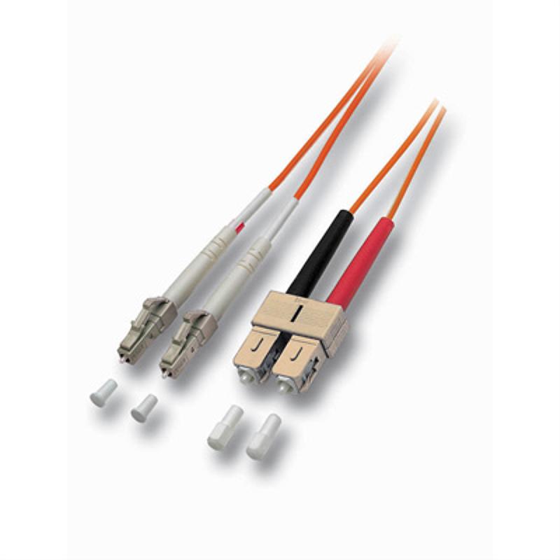 Câble Patch FO duplex 50/125µm LC/SC, orange, 1 m_0