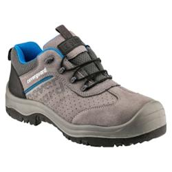 Coverguard - Chaussures de sécurité basses en cuir velours gris et bleu SODALITE LOW S1P Gris Taille 38 - 38 gris matière synthétique 5450564059191_0