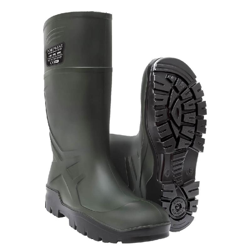 Paire de bottes de sécurité vertes PU S5 CI FO SRC - BTPUVT-PW10_0