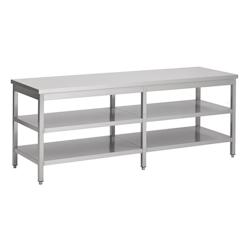 Table de travail inox 3 étages 2300mm - Combisteel - 3667335004959_0