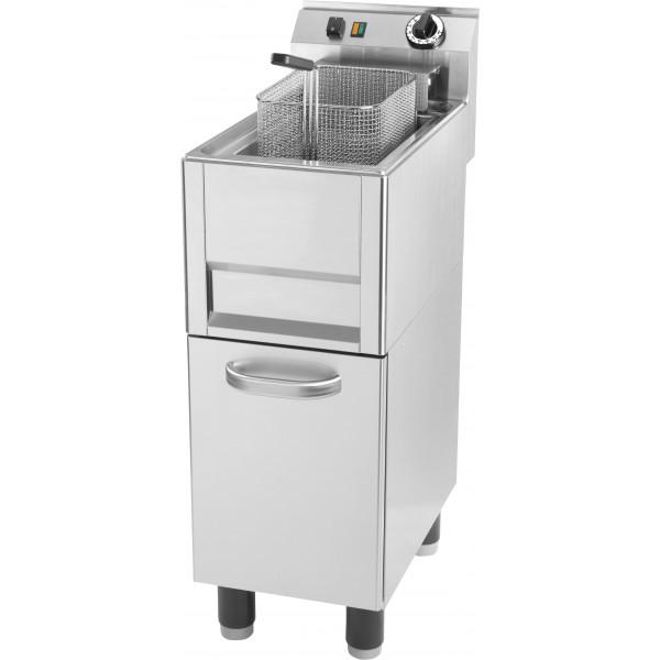 Friteuse électrique sur pied 13 litres en acier inoxydable 9900 W_0