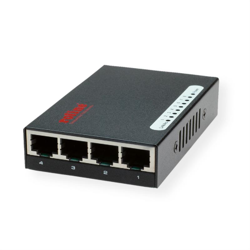 ROLINE Fast Ethernet Switch, Pocket, 8 ports_0